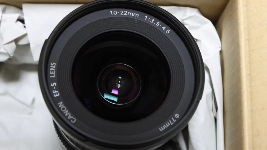 Canon EF-S10-22mm F3.5-4.5 USMを購入しました